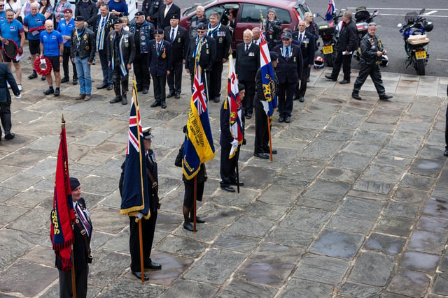 The Falklands Memorial Service at Old Portsmouth.