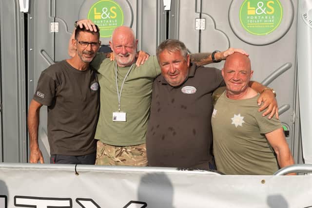 Pictured is:  Mike Hewitt, Gary Sprakes, Chris Nichols.Ian Baillie.Picture: Keith Woodland (190921-101)
