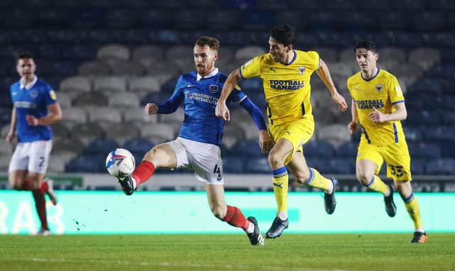 Tom Naylor was part of a strong Pompey display which exceeded Joe Gallen's expectations. Picture: Joe Pepler