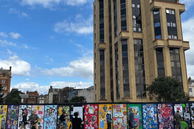Artists from across the world bringing Southsea Common to life