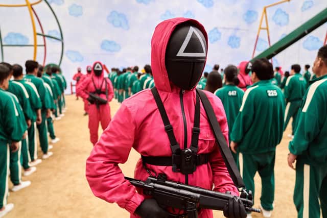 A still from Squid Game. Picture by Noh Juhan/Netflix