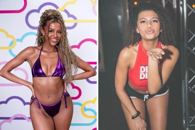 Astoria nightclub have sent out a good luck message to Love Island contestant and former University of Portsmouth student Zara Deniz Lackenby-Brown. Picture: ITV PLC/Astoria Nightclub.