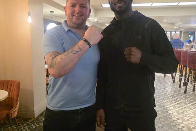 Chris Kongo Our Ambassador and super welterweight wbc champion