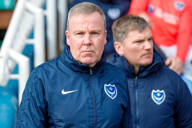 Pompey boss Kenny Jackett. Picture: Simon Davies
