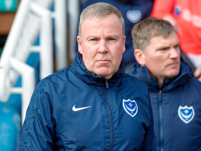 Pompey boss Kenny Jackett. Picture: Simon Davies