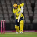 Hampshire only hit six fours in 20 overs against Surrey - and skipper James Vince struck three of them. Photo by Alex Davidson/Getty Images.