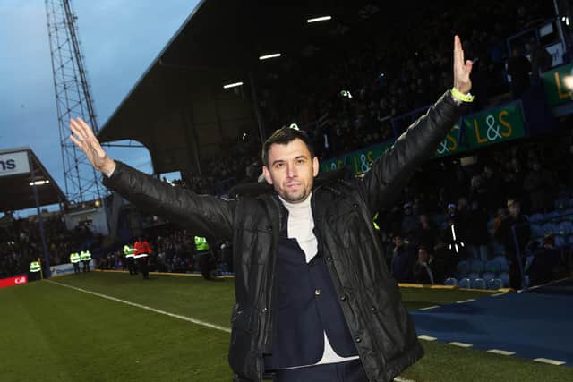 Svetoslav Todorov made an emotional return to Fratton Park to see the fans in December 2017. Picture: Joe Pepler