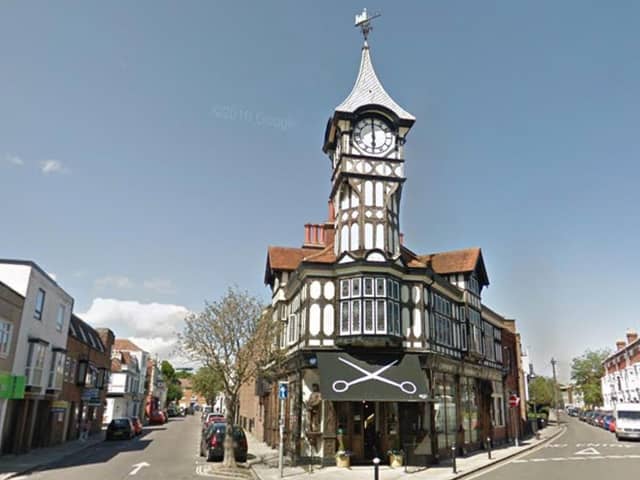 Tony Wood Hair was really popular with readers. It's in Castle Road, Southsea - and is based in a stunning clocktower!