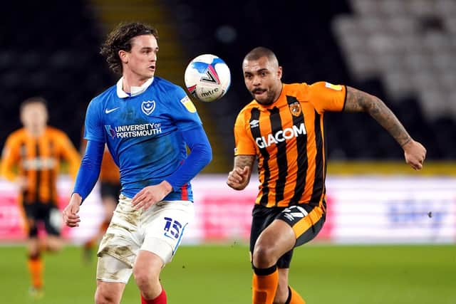 Pompey have plans to replace Rasmus Nicolaisen should he be recalled by his Danish club. Picture: Zac Goodwin/PA Wire