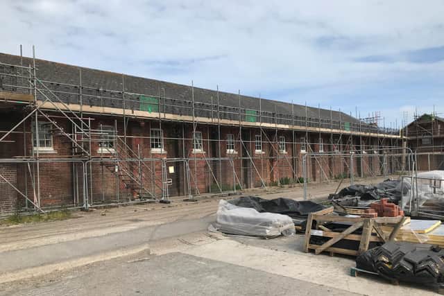 P Building in Priddy's Hard, where the Coastal Forces Museum will be located. Picture: Alan Watson