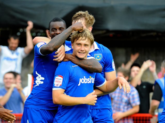 Released by Pompey in  the summer of 2014 after 11 starts and 24 sub appearances in league and cup action, the striker first played in the Wessex League for Dave Carter’s Horndean in 2014/15. He struck six times in eight games, including a League Cup treble against Fareham. Carter also signed Harris for Moneyfields during their 2016/17 Wessex League promotion-winning season, and completed a Wessex hat-trick when he gave him a Portchester debut last year.