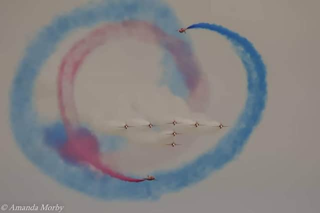 D-Day 75 Red Arrows Southsea. Picture: Amanda Morby