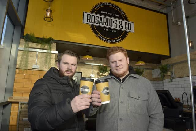 From left, co-owners of Rosario's & Co Tom Eastwood (27) and Daniel Milsom (35).

Picture: Sarah Standing (260123-8903)