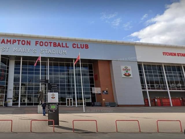 St Mary's Stadium. Pic: Google