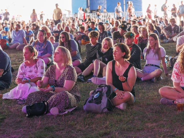 Crowds enjoy day one at Victorious Festival 2024.