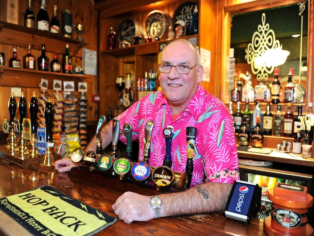 Barry Kewell who runs the Northcote Hotel public house in Portsmouth. Picture: Ian Hargreaves  (13125-2)