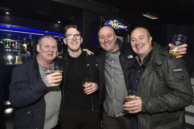 From left, Gary Mears, George Grieve, Gary Bentley and Simon Jones.