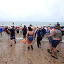 The popular Gafirs New Year's Day Dip, also returns on January 1 in another fundraising dip
Photograph by Sam Stephenson