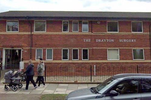 At The Drayton Surgery in Havant Road, 73 per cent of people responding to the survey rated their overall experience as good. Picture: Google Maps