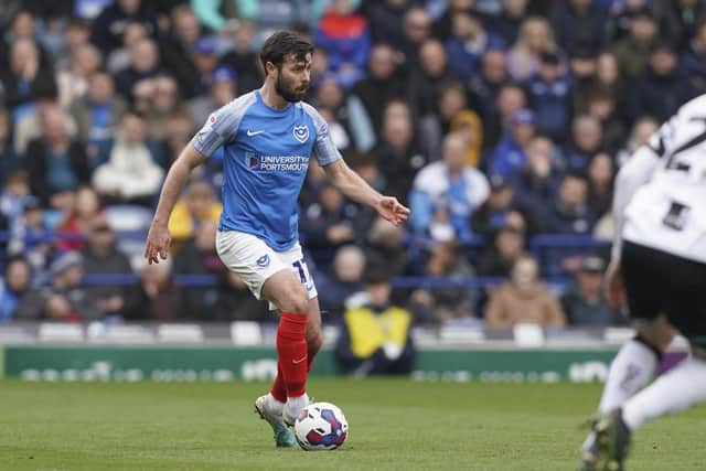 Gaffer For A Day, Ron Parker, chose Joe Rafferty as his man of the match against Port Vale. Picture: Jason Brown/ProSportsImages