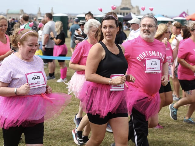 Cancer Research UK Race for Life on Southsea Common.Picture Stuart Martin (220421-7042)