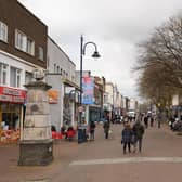 Pictured is: Gosport High Street. 12 April, 1100.

Picture: Keith Woodland (120420-2)
