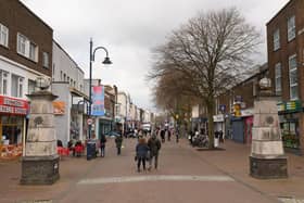 Pictured is: Gosport High Street. 12 April, 1100.

Picture: Keith Woodland (120420-2)