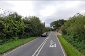 The crash happened on the B2177 Southwick Road, between Portsmouth and Fareham.