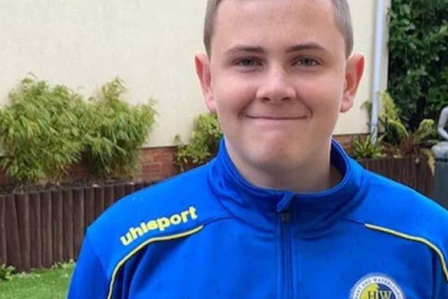 Havant & Waterlooville youth player Harry Marsh 