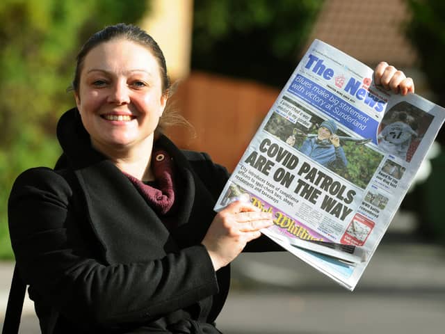 Kimberley Barber, business editor at The News, Portsmouth 

Picture: Sarah Standing (261020-8447)