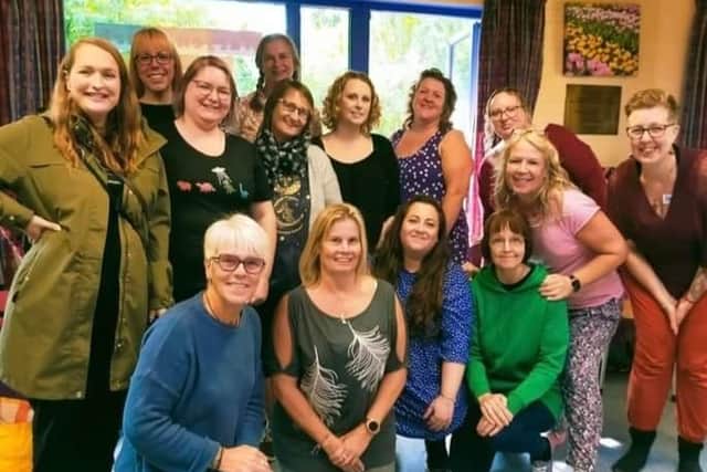 Deborah Pickering and Nancy Fellows September event, an accessible wellbeing retreat in Havant.