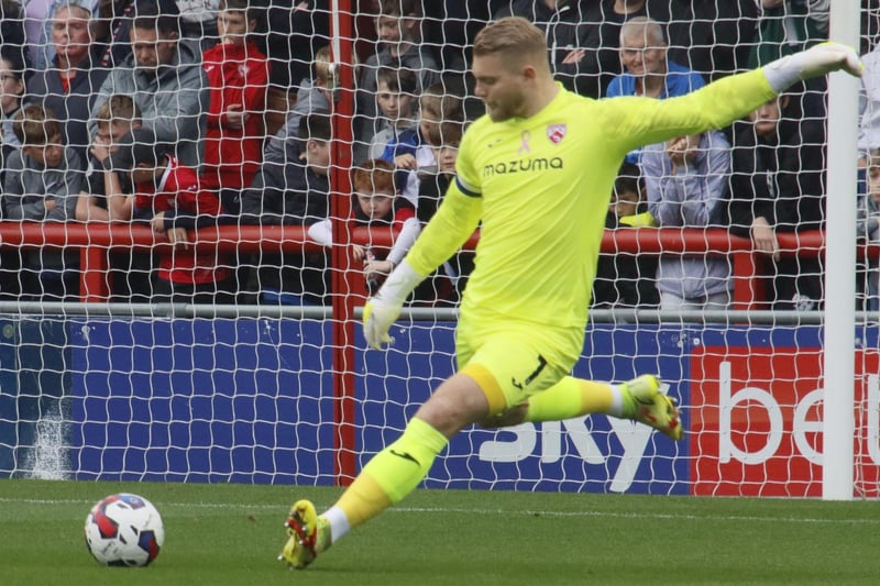 Morecambe keeper's had plenty to do this season with the strugglers but his stats make for impressive viewing - his total of 111 saves is more than anyone else in League One, ahead of Plymouth's Mike Cooper.