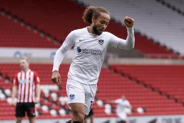 Marcus Harness celebrates scoring at Sunderland. Picture: Daniel Chesterton/phcimages.com