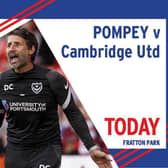 Pompey welcome Cambridge United to Fratton Park in League One today