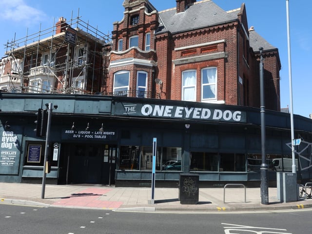 The One Eyed Dog in Southsea has a rating of 4.0 from 604 Google reviews. One person said: "241 cocktails all day, atmospheric vibe and good tunes."