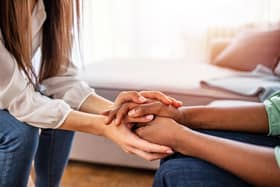 Trained counsellors are there to help people who have suffered a loss