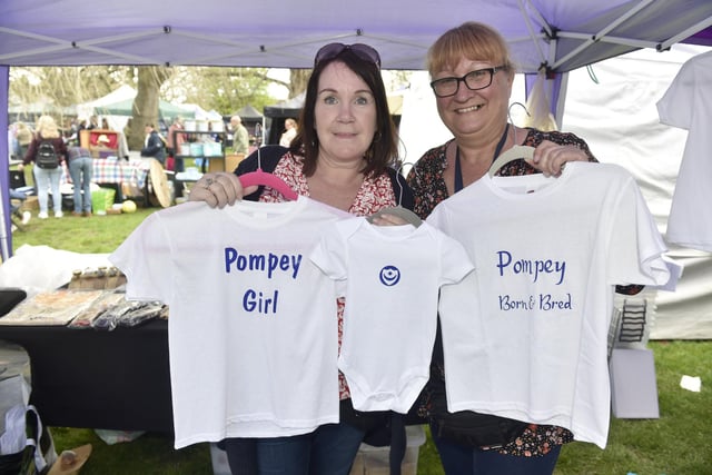 Ali Walker and Wendy Carter, both from Portchester sold a selection of handmade items from their adjoining stalls. Ali organises craft fairs across Hampshire invites other traders to get in touch via her Facebook group A and T crafters.

Picture: Sarah Standing
