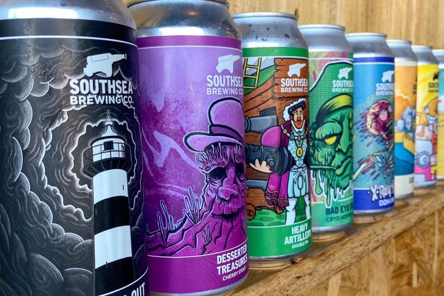 Southsea Brewing Co, located at Southsea Castle in Clarence Esplanade, PO5 3PA.