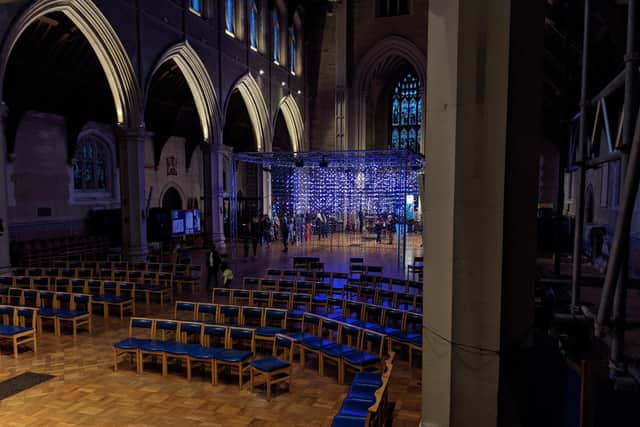 Where There Is Light at St Mary's Church in Portsea. Picture by Pip Collins White