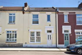 The home in Westover Road, Baffins, Portsmouth, which is on sale for £275,000 with Chinneck Shaw