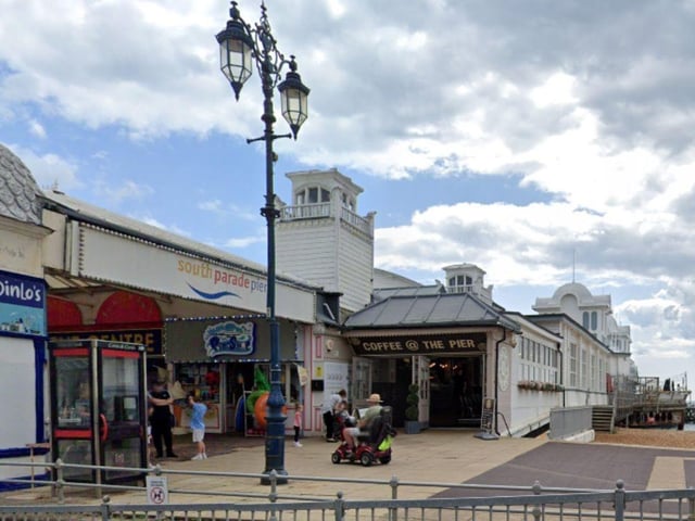 Rated 5: Coffee @ The Pier at Unit 5, South Parade Pier, South Parade, Southsea; rated on February 15