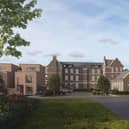 A CGI of the proposed redevelopment of St James\' Hospital in Portmouth. Credit: PJ Livesey