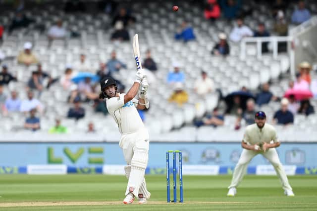 Colin de Grandhomme has replaced Andre Russell in the Southern Brave squad for The Hundred, which starts next week. Photo by Gareth Copley/Getty Images)