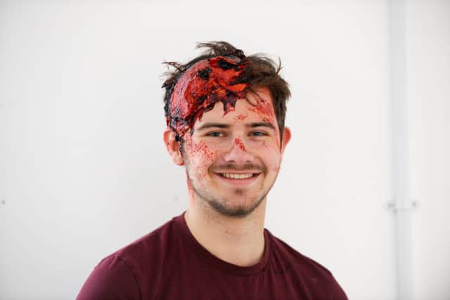 SIMEX23, which is run by the University of Portsmouth and The Simex Series Trust, runs from Tuesday 9 to Thursday 11 May, at St Andrews Court, Portsmouth.

Pictured is: acting student Luke Murphy (19).

Picture: Sarah Standing
