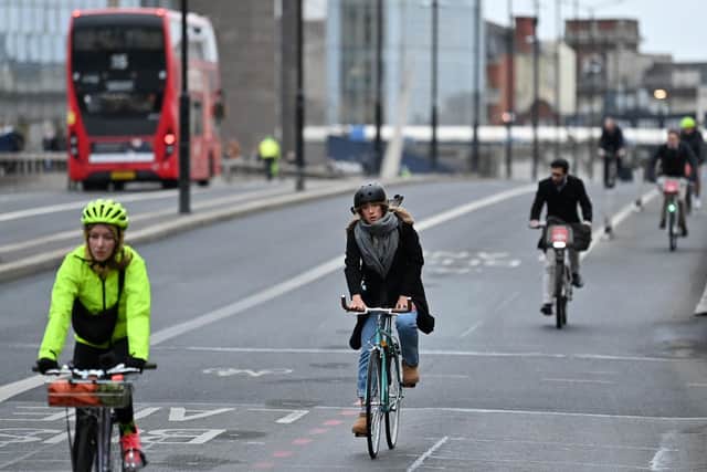 Cyclists may be placed under stricter laws. Picture: JUSTIN TALLIS/AFP via Getty Images.