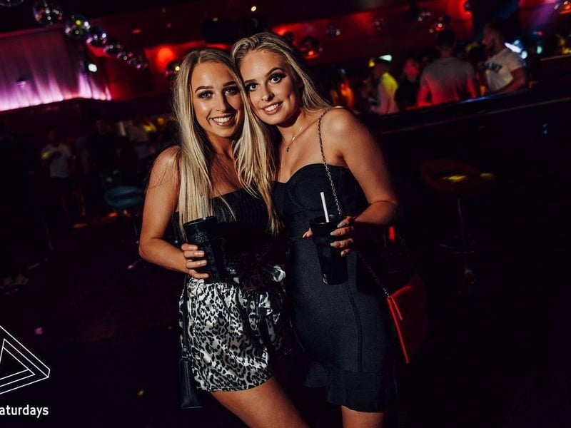 Clubbers at Face on the floor in Pryzm in 2019.