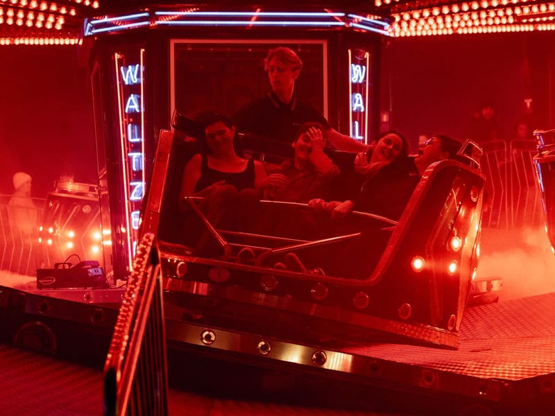 HMS Sultan fairground rides