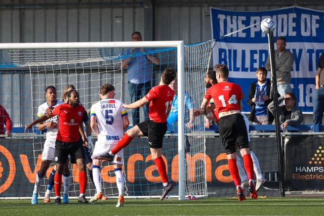 Hawks v Billericay. Picture: Alex Shute