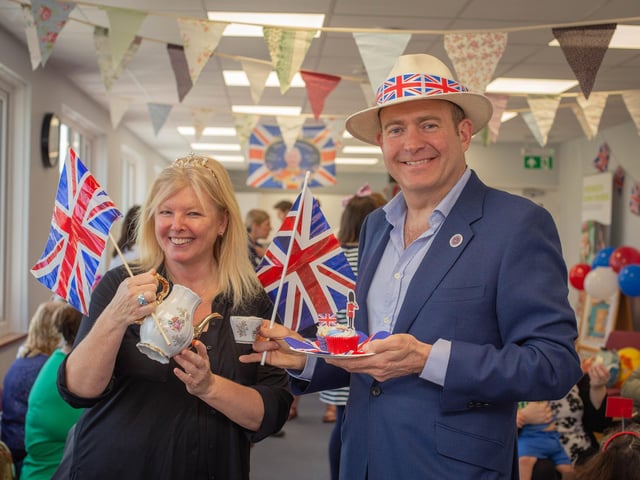 We are proud of our city because of the selfless people that establish and work with charities to help others and make Portsmouth the best it can be. From Sophie's Legacy to Home Start to Enable Ability, there are so many brilliant charities in the area. 
Pictured: The founders of Portsmouth Down Syndrome Association, Rachael and Ken Ross, at their Coronation party. 
Picture: Habibur Rahman