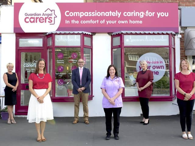 The team at Guardian Angel Carers